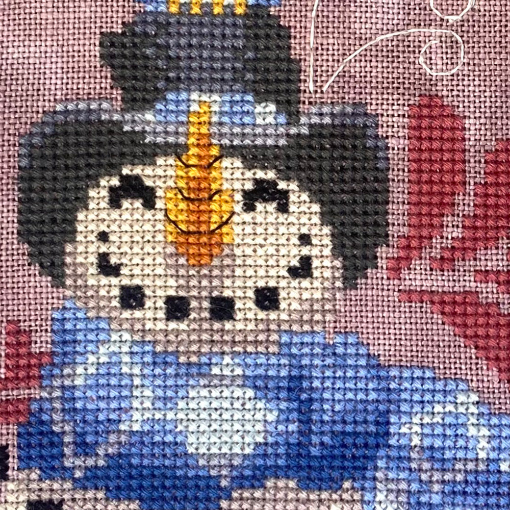 Whimsical Winter Cross Stitch Pattern - Digital Download