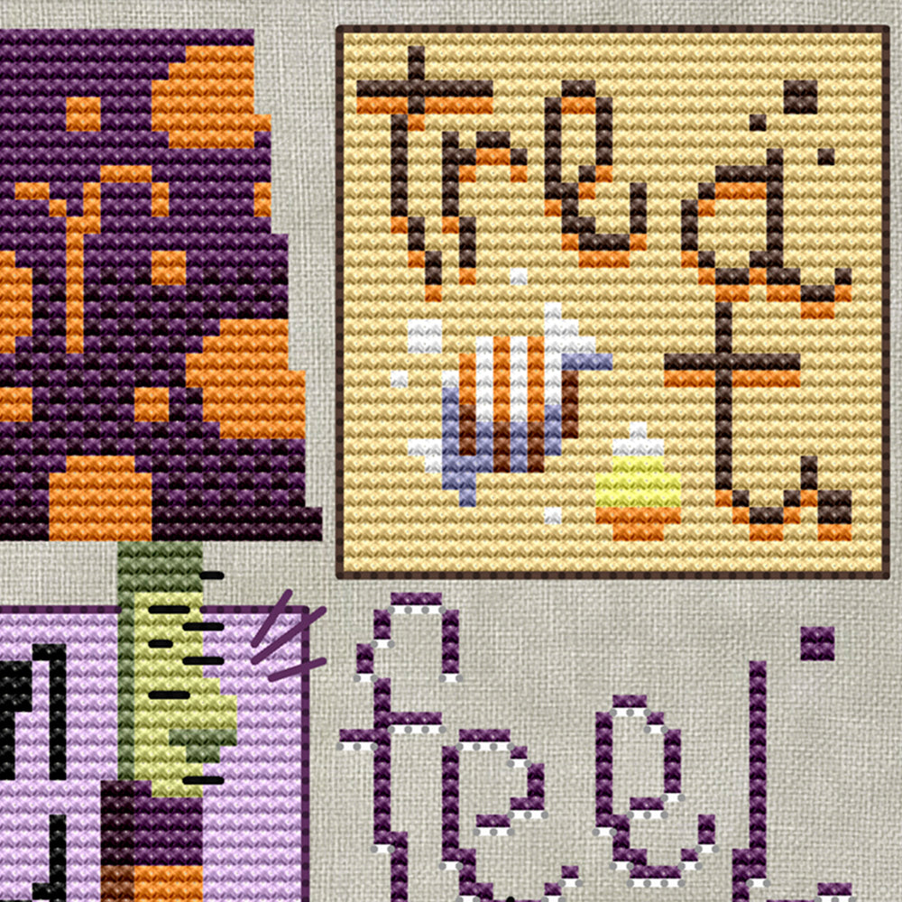 Smell My Feet Cross Stitch Pattern Digital Download