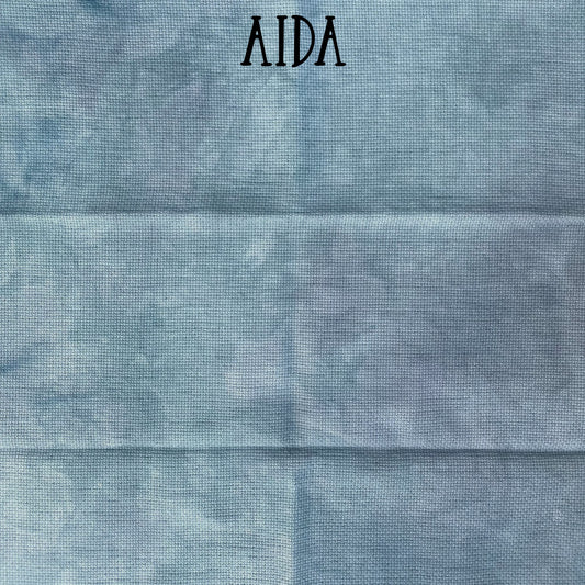 16 Count "Haunted" AIDA from Picture This Plus Fabrics.