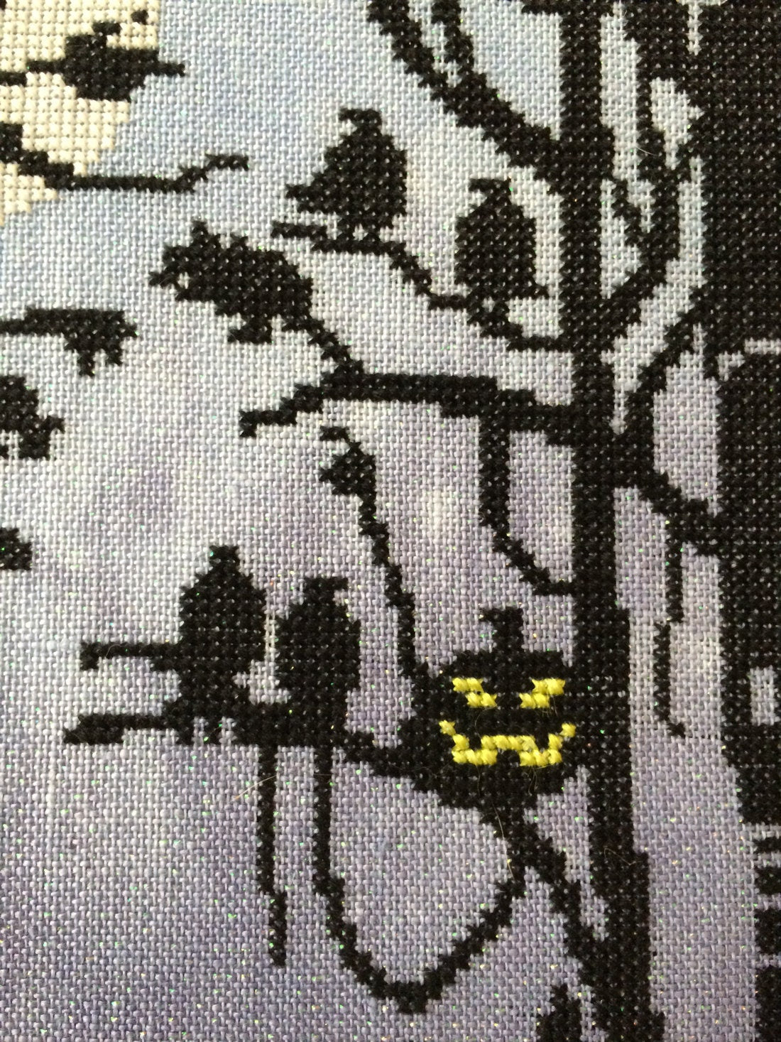 Midnight Brew Witch Cross Stitch Pattern - Physical Leaflet