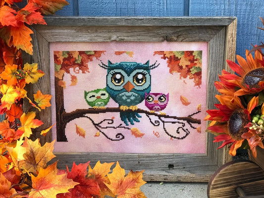 Love on a Limb PDF Cross Stitch Pattern - Digital Download