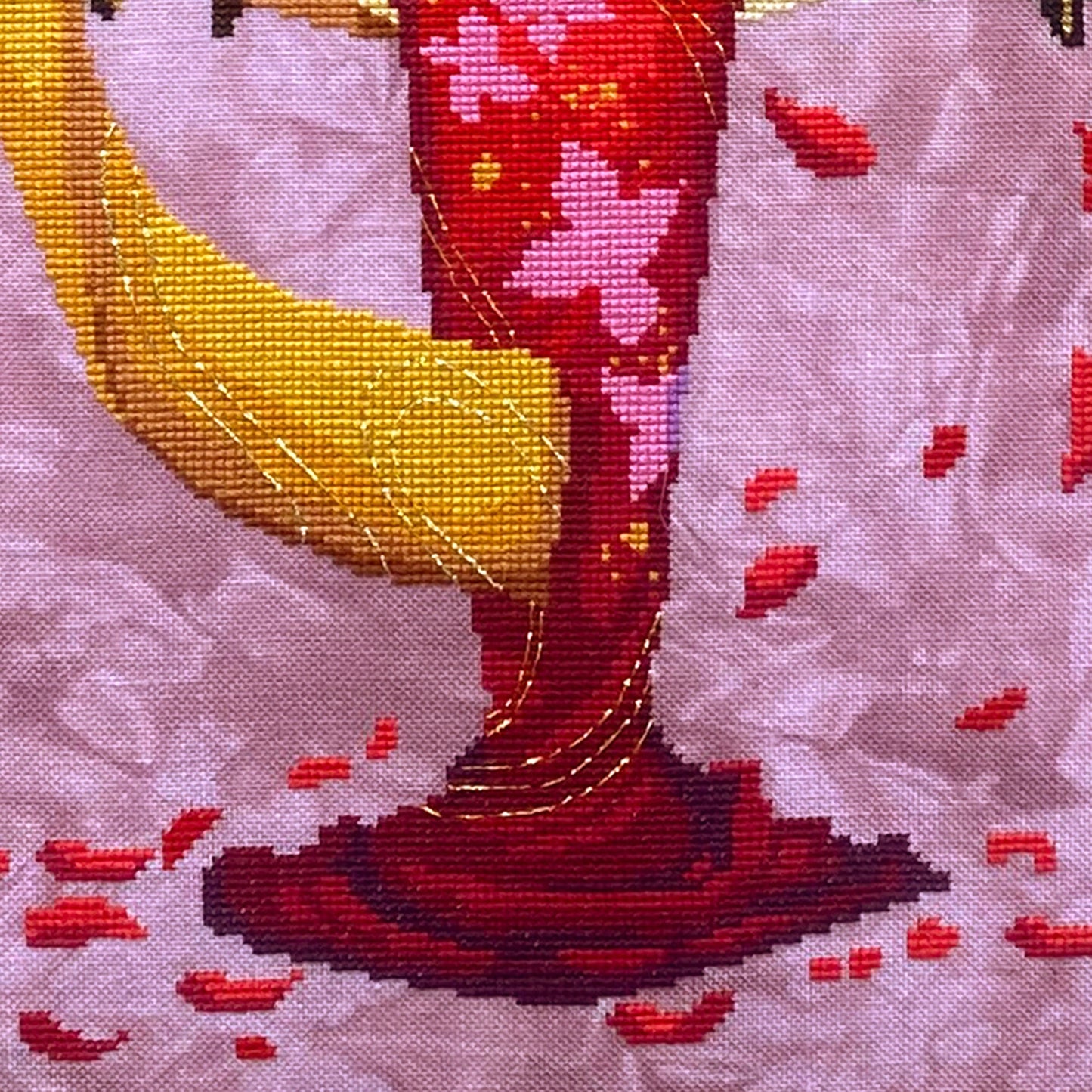 Sakura The Geisha Cross Stitch Pattern - Digital Download