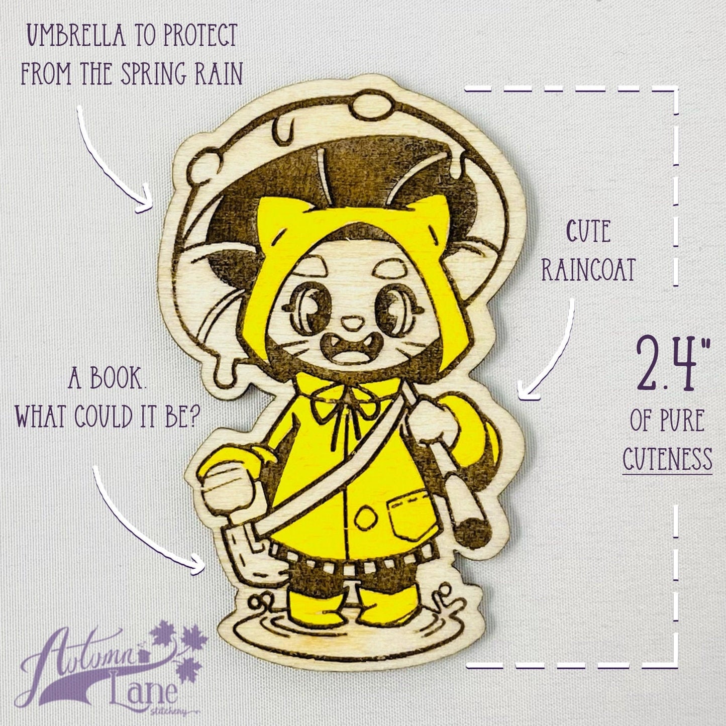 Spring cat needleminder