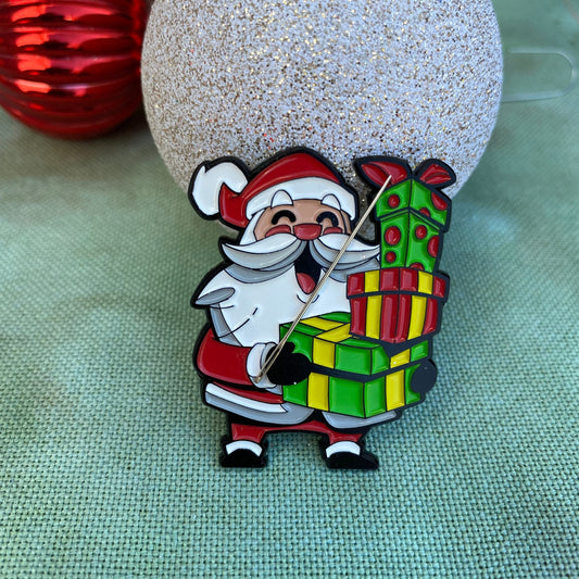 Santa Claus needle minder