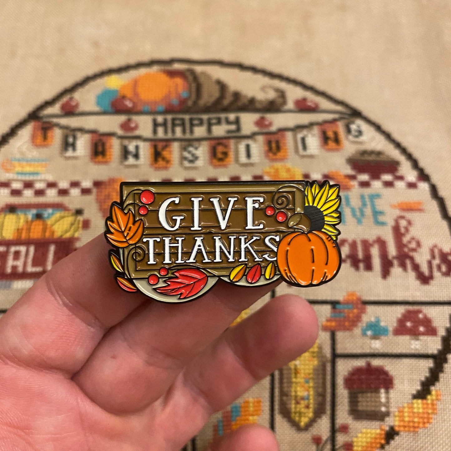 Give Thanks needle minder