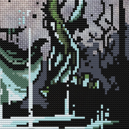 The Summoner Cross Stitch Pattern - Digital Download