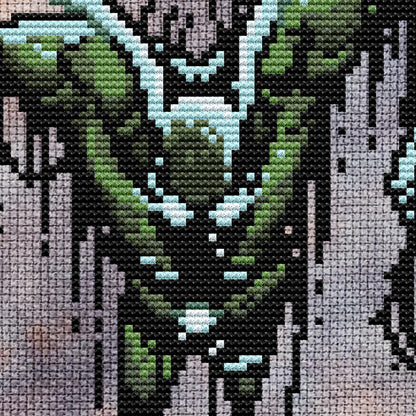 The Summoner Cross Stitch Pattern - Digital Download