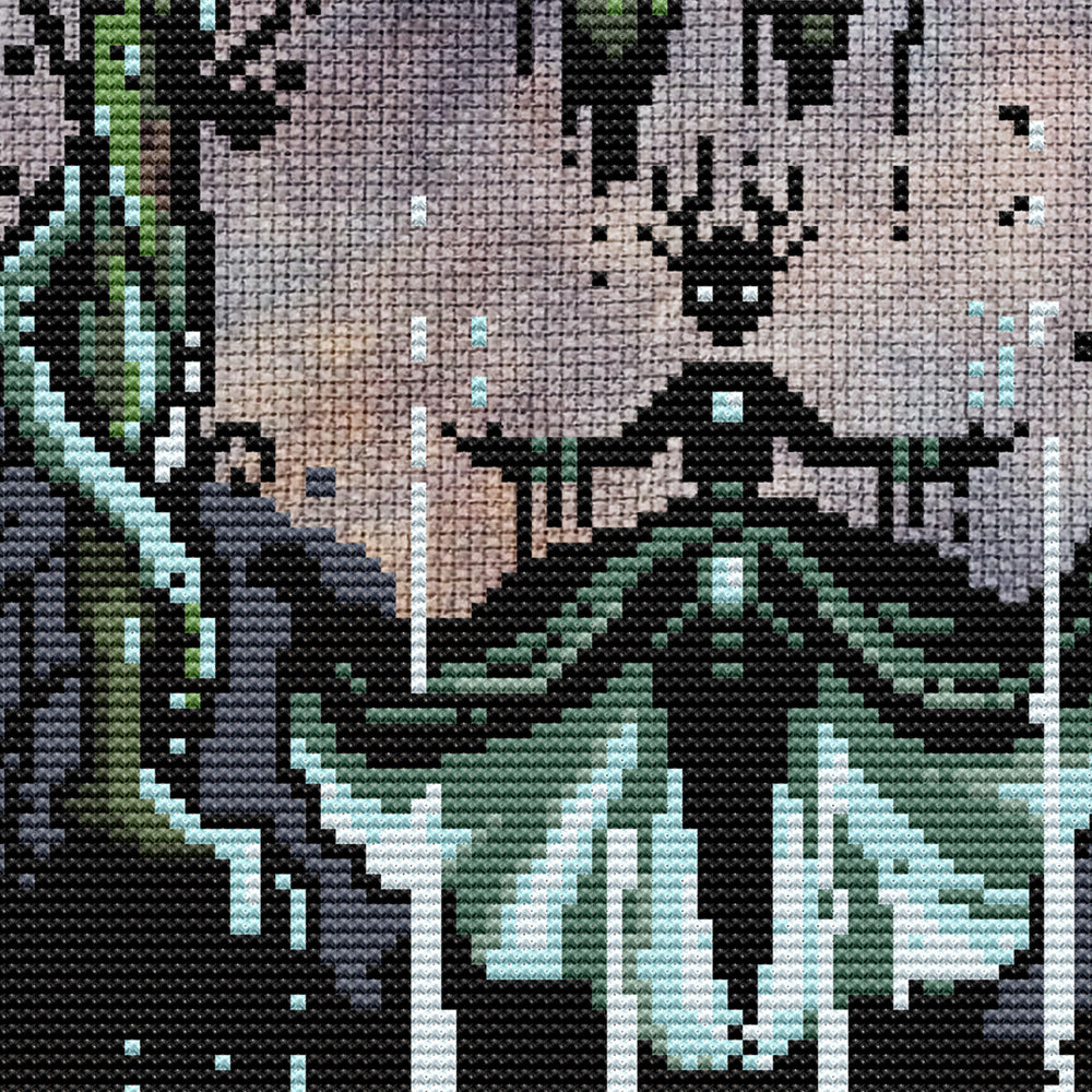 The Summoner Cross Stitch Pattern - Digital Download