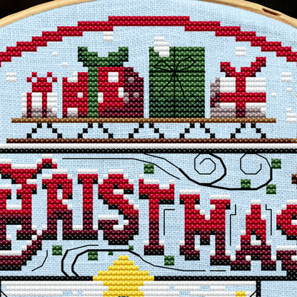 Christmas Cheer Cross Stitch Pattern - Digital Download