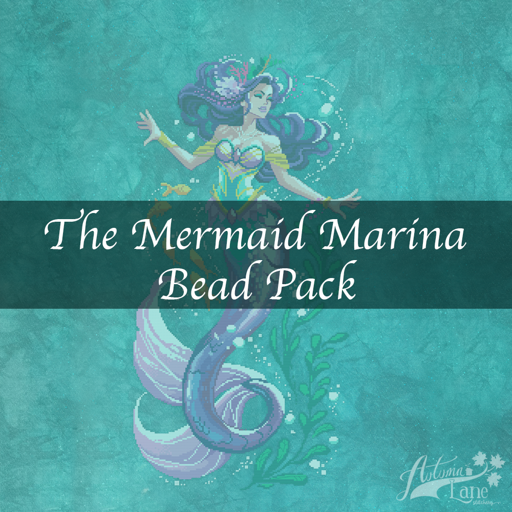 Mermaid Marina Bead Pack – autumnlanestitchery