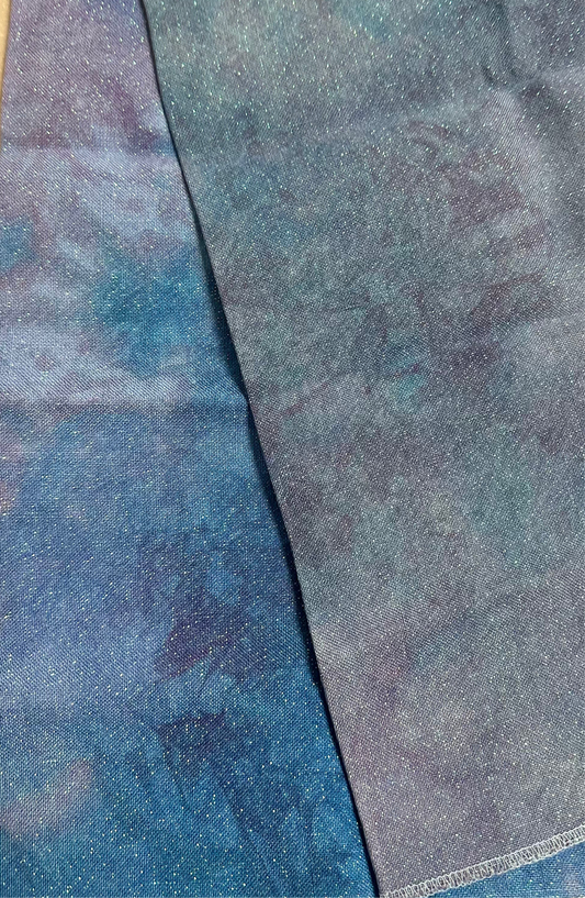 Picture This Plus Crystal Splash 28 count linen Fat Quarter
