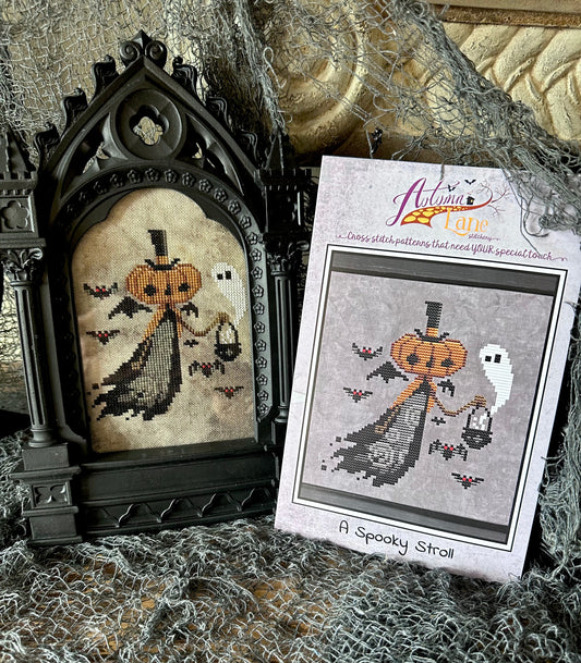 A Spooky Stroll Physical Pattern AND Frame Combo