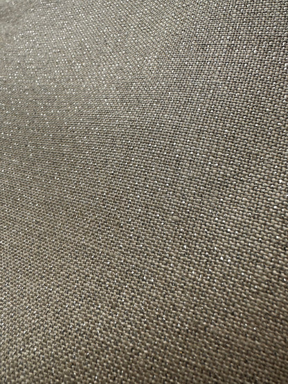 Silver Sparkle Raw Linen Fat Quarter 18x27