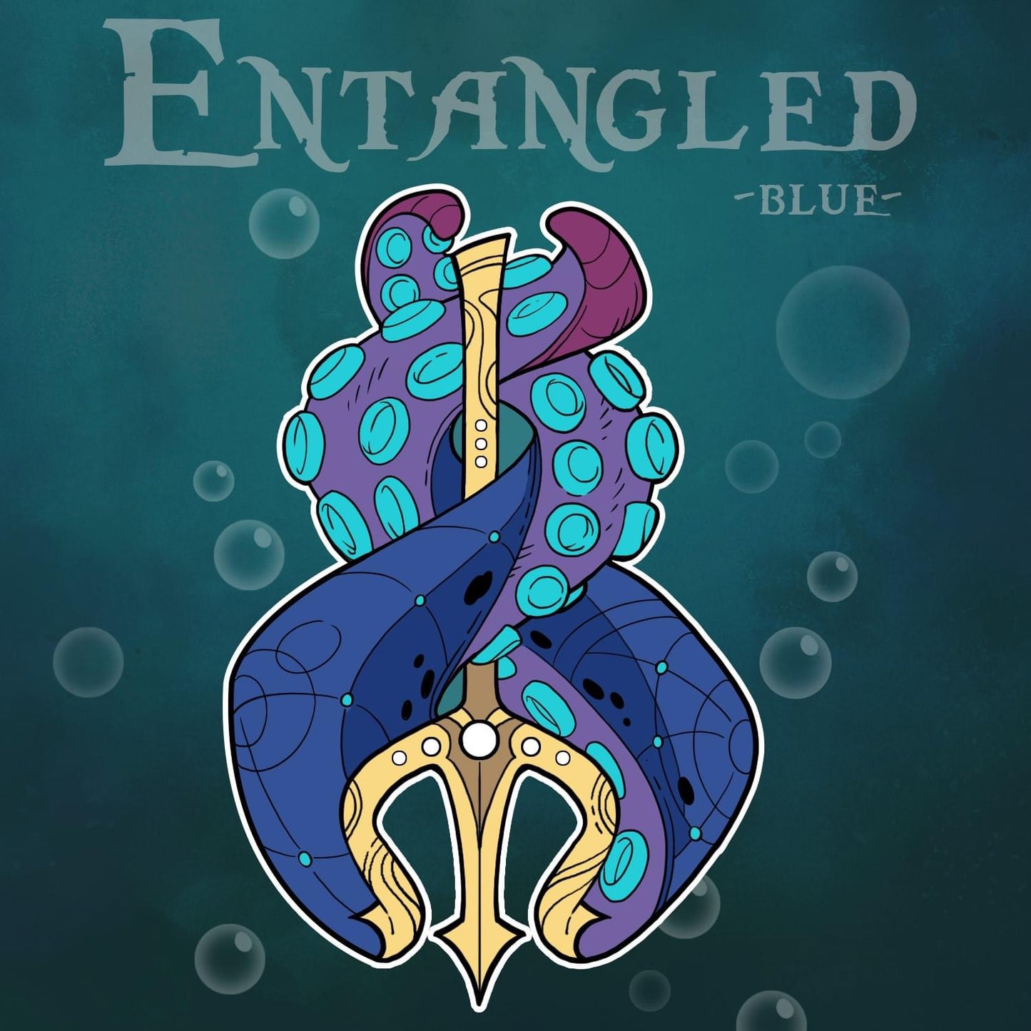 Entangled Dark Queen of the Sea Needle minder