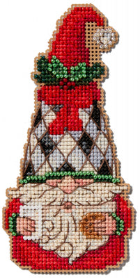 Milk and Cookie Gnome Jim Shore Mill Hill Bead Kit