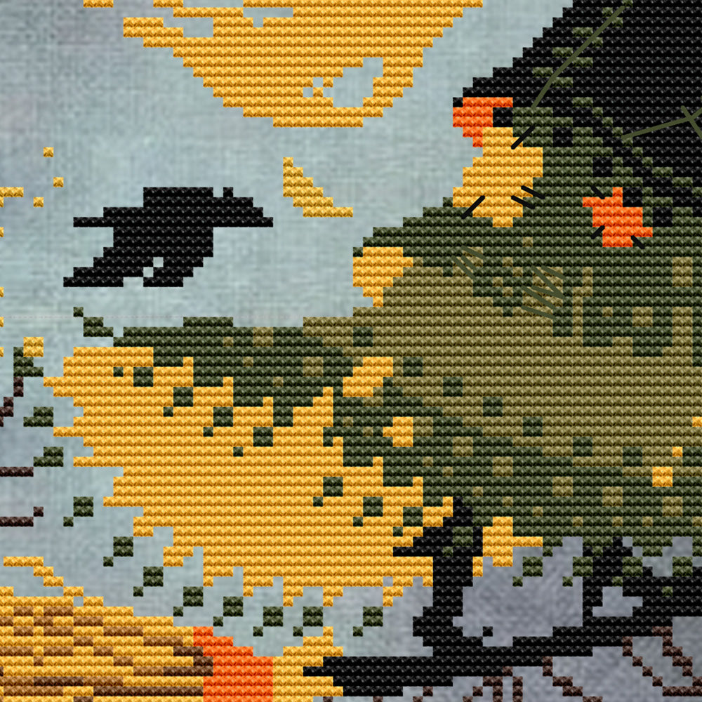 Midnight Ride Cross Stitch Pattern Digital Download