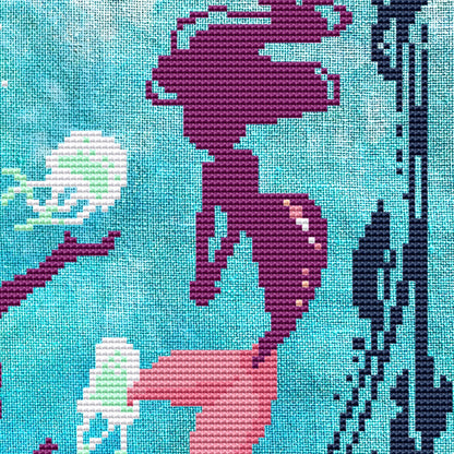 My Little Minnow Cross Stitch Pattern - Digital Download