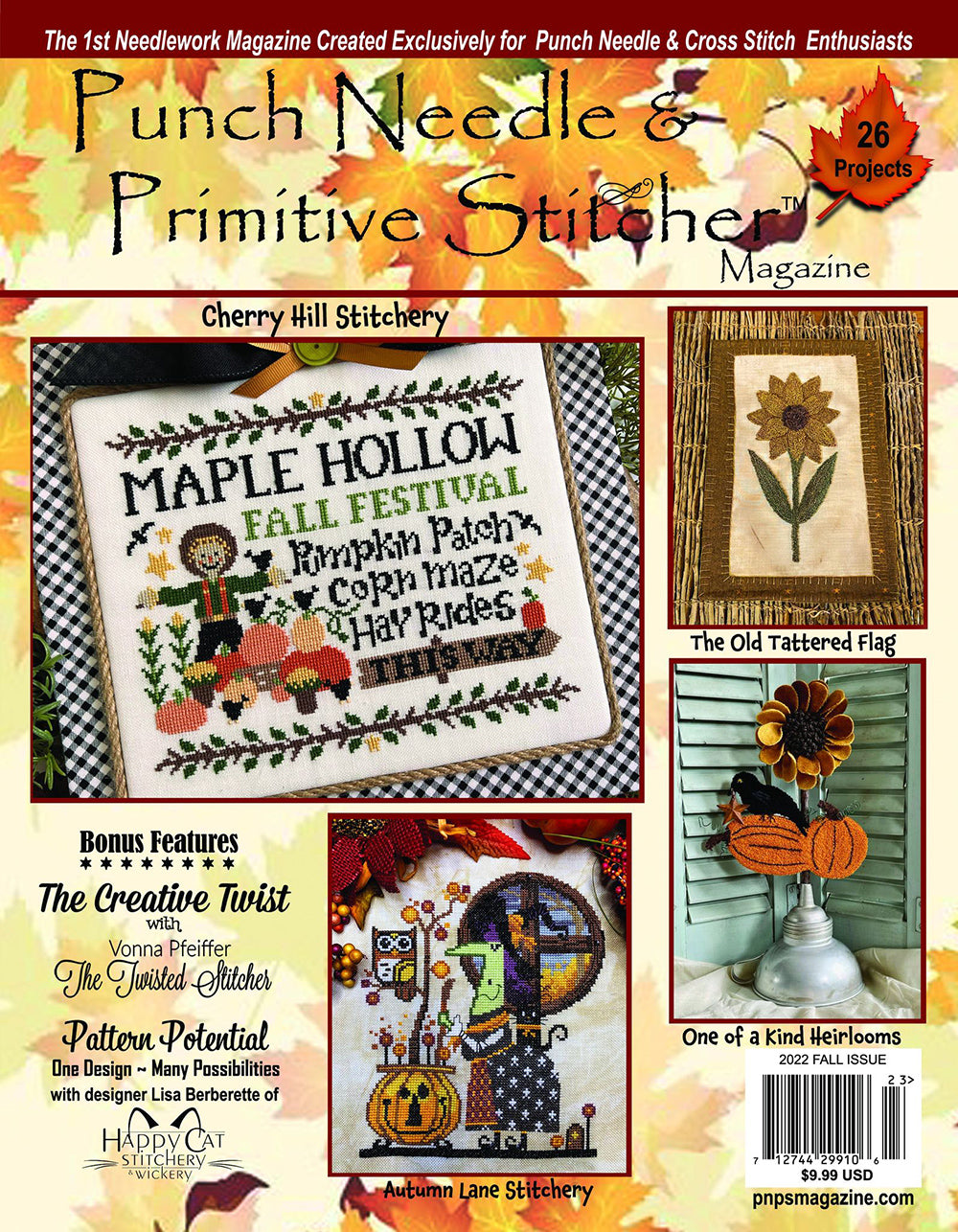 Punch Needle & Primitive Stitcher Magazine Fall 2022 - Pre-Order